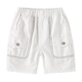 thumbnail image 1 of YUELONGHU Toddler Boys Sweatpants 3-4 Years Back to School Boys Joggers Size 7 Toddler Girls Boys Kids Sport Solid Spring Summer Shorts Clothes Casual Shorts Fashion Shorts, 1 of 3