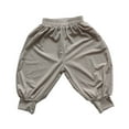 thumbnail image 1 of YUELONGHU Toddler Boys Sweatpants 5-6 Years Back to School School Pants for Boys Black Child Toddler Boys Girls Elastico Pants Casual Summer Holiday Solid Trousers, 1 of 5
