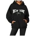 thumbnail image 1 of YUELONGHU Women Casual Hoodie Lightweight Hoodies for Women Pullover Women's Letter Print Hoodies Long Sleeved Hoodie with Pockets Xl, 1 of 4
