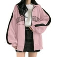 thumbnail image 1 of YUELONGHU Women Casual Hoodie Womens Sweatshirt Zip up Womens Zip up Hoodie Fashion Hoodies Comfy Plus Size Sweatshirts Cute Jackets for Xl, 1 of 4