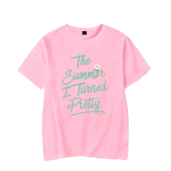 YUEMAO The Summer I Turned Pretty Season Fashion Women's Men's Round Neck Short sleeved T-shirt