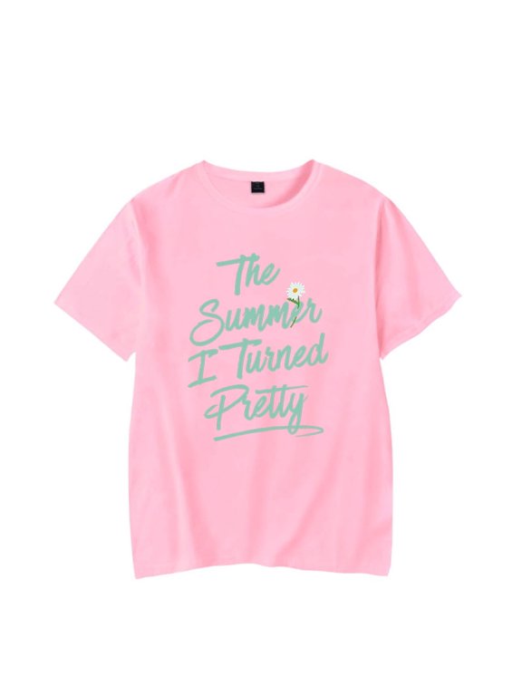 YUEMAO The Summer I Turned Pretty Season Fashion Women's Men's Round Neck Short sleeved T-shirt