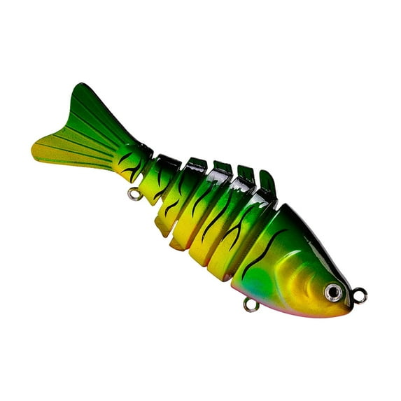 YUEVE 7 Segment Fishing Swimbait Saltwater Freshwater Lifelike Fish Attractor For Youth Adult Anglers Baitcaster Reels Baitcaster Rod And Reel Combo Baitcaster Rod Baitcaster Baitcaster Combo