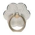 thumbnail image 1 of YUEVE Cell Phone Ring Holder Flower Shape Phone Ring Holder Metal Finger Grip Finger Kickstand 360° Rotation Universal Finger Ring Phone Grip Compatible With All Smartphone Button Phone Tripod Mount, 1 of 4