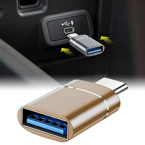 YUEVE Light Plug Adapter with Cord "Superfast Type C To USB 3.0 OTG Adapter: Seamlessly Transfer Data From Phone To Computer Connect U Disk Use Wireless And Keyboard!"