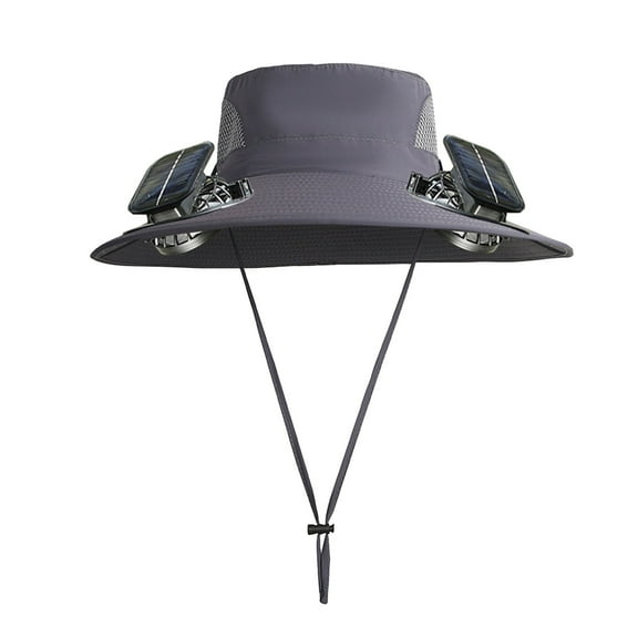 YUEVE Outdoor Wide Brim Sun Hat With Solar Fan Wide Brim Solar Fan Outdoor Fishing Hat Solar USB Charging Solar Fan Hat Outdoor Wide Brim Sun Hat Solar Fan Hat (A) Dog Seat Belt Tested For Car Crash