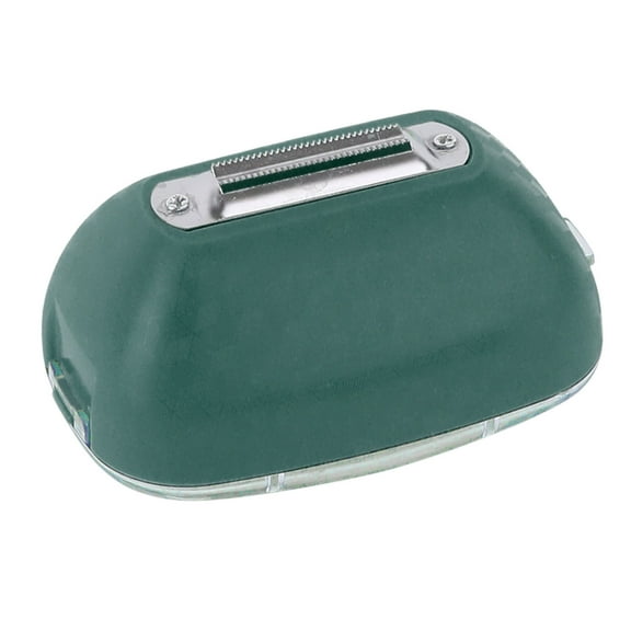 YUEVE Vegetable Peeler Ceramic Vegetable Peelers With Catcher Upgrade Functional Corn Proof Melon Planer Kitchen Veggie Peelers Carrot Cucumber Peeler With Container Handle Fruit Peeler With Storage