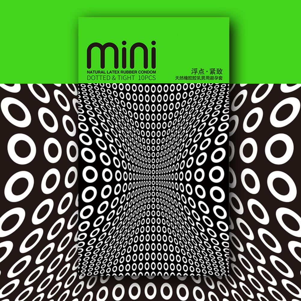 YUEYAN Adult MINI Extra Small Condoms Ultra Thin Tight Trumpet 10pcs 46mm Co AU