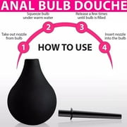YUEYAN Enema Bulb Douche Vaginal Syringe Enema Bulb Douche Anal Recta AU