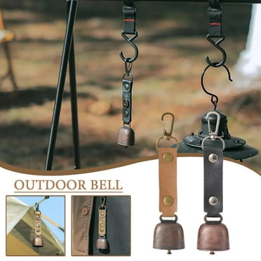 YUEYAN Hanging Bell Dinner Bell Outdoor Bell Bracket Mount Wall Bell