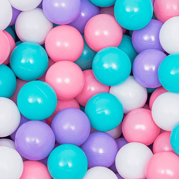 YUFER 200 Piece Ball Pit Balls for Kids & Toddlers- 2.2 Inch Thickened Plastic Balls for Sensory Play - Non-Toxic, BPA-Free - Playpens, Pools, Bounce Houses