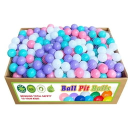 Vinsani Multicoloured Soft Plastic Play Pit Balls