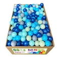 thumbnail image 1 of YUFER 500 Pcs Ball Pit Balls - 2.2" BPA-Free Plastic, Sensory Play for Kids, Playrooms & Bounce Houses，Multicolor, 1 of 7