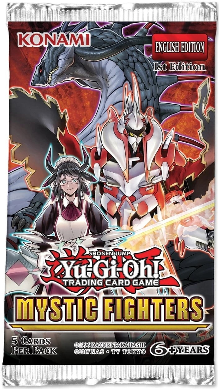 YUGIOH MYSTIC FIGHTERS BOOSTER PACK