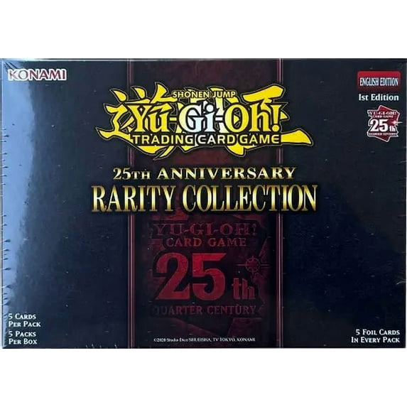YUGIOH RARITY COLLECTION BOX