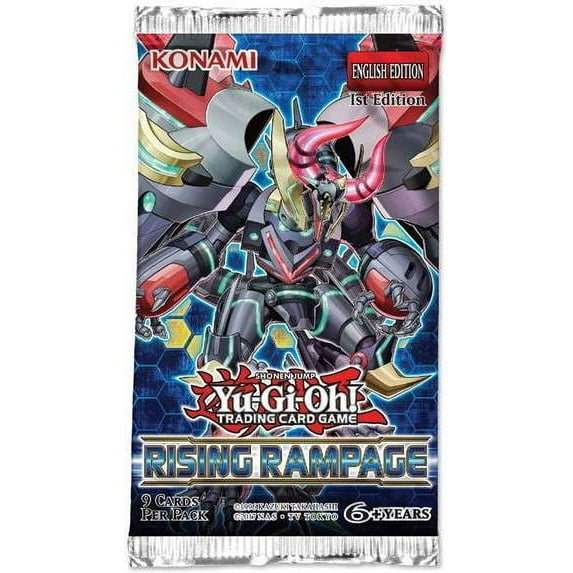 YUGIOH RISING RAMPAGE BOOSTER PACK