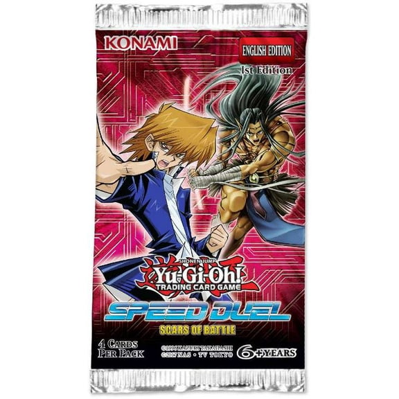 YUGIOH SCARS OF BATTLE BOOSTER PACK