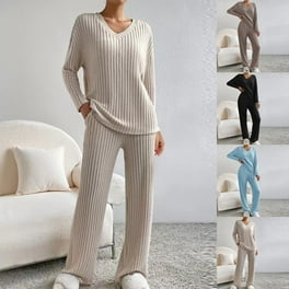 Long Sleeves Elastic Waist Floral Print Matching Set Long Sleeves Elastic Waist Floral Print Matching Set