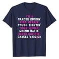 thumbnail image 1 of YUGYXL Breast Cancer Shirts Tops for Women Pink Ribbon Letter Printed Short Sleeve Shirts Crewneck Shirt October Round Neck Tees Breast Cancer Survivor Gifts for Women Day, 1 of 5