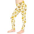 thumbnail image 1 of YUGYXL Toddle Girls Legging Pants Lovely Graphic Slim Comfy Lounge Pants High Waist Mosquito Repellent Long Pants Yellow 6 Years, 1 of 6