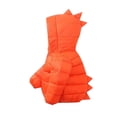 thumbnail image 1 of YUGYXL Dinosaur Hooded Warm Jackets Toddler Girl Winter Lightweight Puffer Jacket Cute Solid Color Zipper Down Coat Brithday Gift for Toddler Orange,7-8Years, 1 of 3
