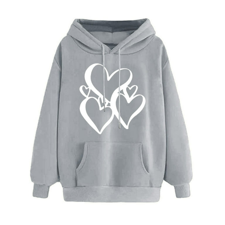Printed Fleece Long Sleeve Hooded Casual Sweatshirt Printed Fleece Long Sleeve Hooded Casual Sweatshirt