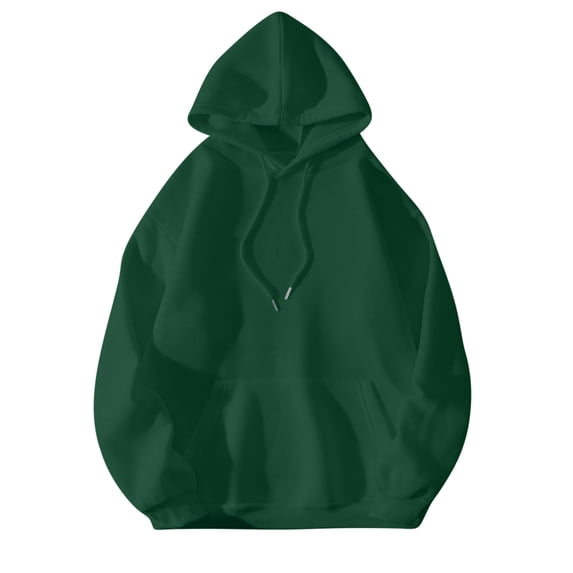 YUGYXL Hoodies for Women Oversized Graphic Sweatshirt Hoodie Couple Teen Pullover Tops Green Hoodie S