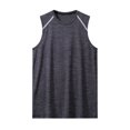 thumbnail image 1 of YUGYXL Men's Fashion Solid Color Tank Top Quick Dry Summer Workout Muscle Sleeveless Shirts for Swim Beach Bodybuilding Black XXXL, 1 of 6