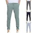 thumbnail image 1 of YUGYXL Sports Pants for Men Drawstring Active Sweatpants Slim Fit Workout Pants Daily Straight Pants Dark Gray XL, 1 of 7