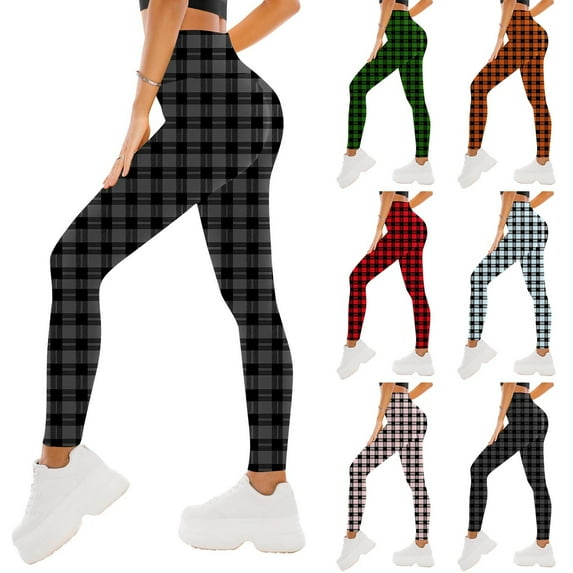 YUGYXL Tight Yoga Leggings with Pockets for Women Skin Friendly Yoga Pants High Waisted Workout Compression Leggings Stretchy Full Length Tights Green,M