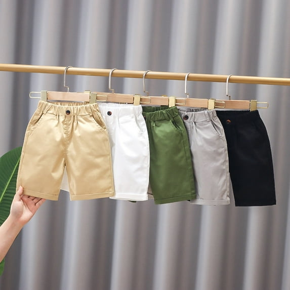 YUGYXL Toddler Baby Boy Girl Cotton Shorts Pants Hippie Harem Pants Cargo Infant Sweatpants Sweat Short Pants Fall Clothes Today's Khaki,13 Years