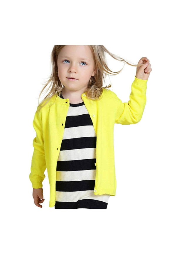 Toddler Girl Solid Knit Sweater Fashion Button Down Knitted Cardigan Fall Warm Ribbed Textured Knitwear Jacket Today Wine,3 Years