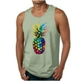 thumbnail image 1 of YUGYXL Trendy Funny Prints Tank Tops for Men Casual Regular fit Summer Sleeveless Shirts Beach Vacation Lightweight Tanks Mint Green XXXL, 1 of 5