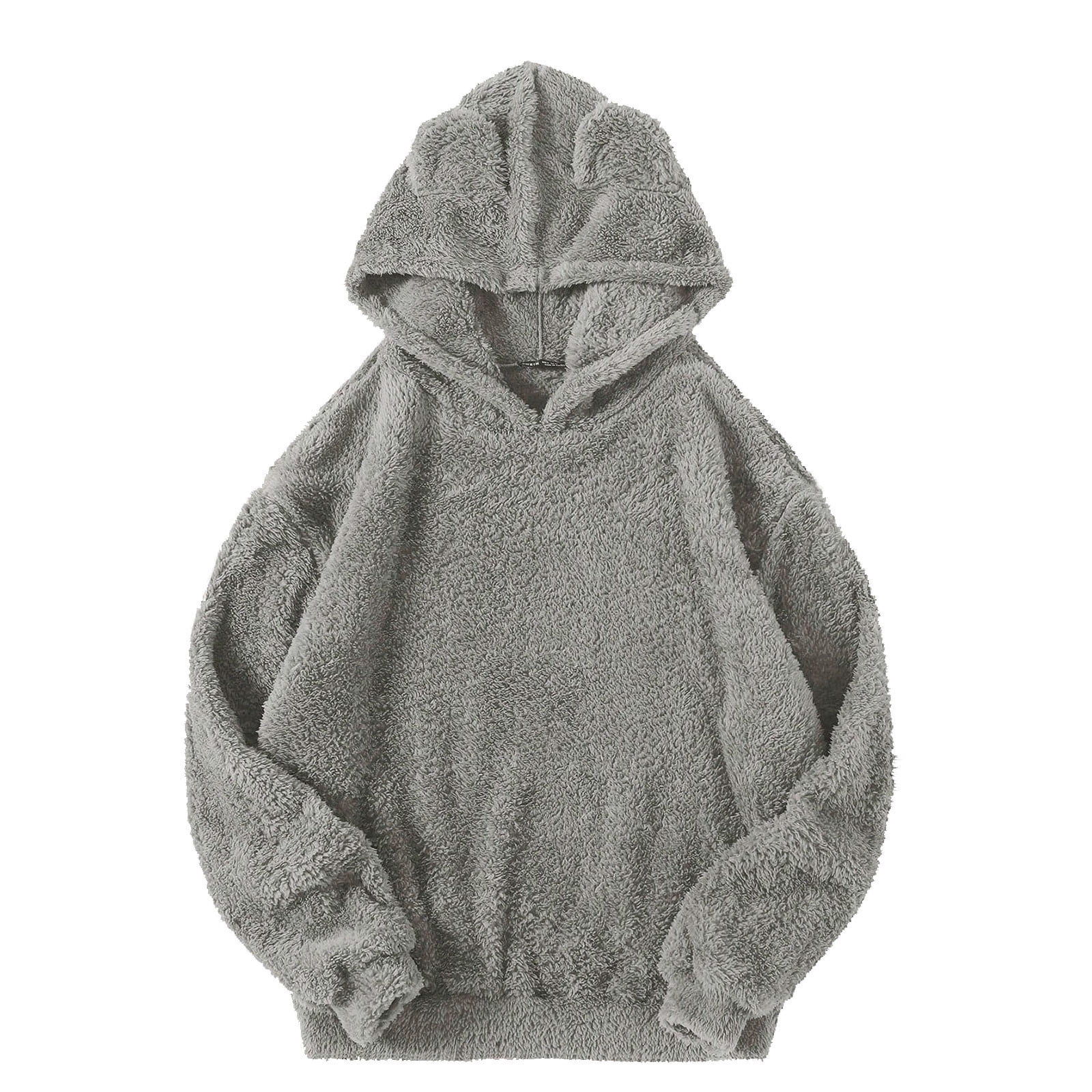 Oversized Shein Fluffy Teddy Hoodie Hoodie Oversized Blanket Teddy