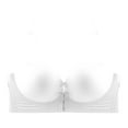 thumbnail image 1 of YUGYXL Women's Strapless Bras Front Closure Padded Underwire Push Up Bra Silver M, 1 of 6