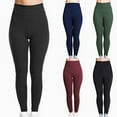 thumbnail image 1 of YUGYXL Womens High Waisted Seamless Workout Leggings Butt Lifting Gym Yoga Pants Booty Scrunch Vital Tummy Control Ruched Tights Wine,M, 1 of 6