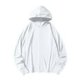 thumbnail image 1 of YUGYXL Womens UPF 50+ Sun Hoodie SPF UV Protection Shirts Lightweight Athletic Jacket Outdoor Hiking Fishing Summer Clothing White XXXXL, 1 of 3