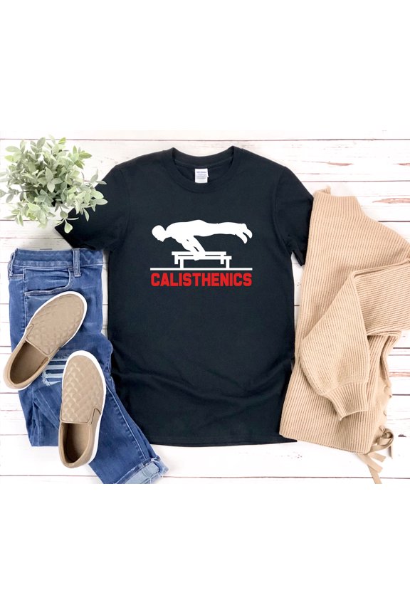 Calisthenics T-shirt, Workout Shirts, Exercise Shirt, Calisthenics Shirt, Street Workout, Calisthenics Gift