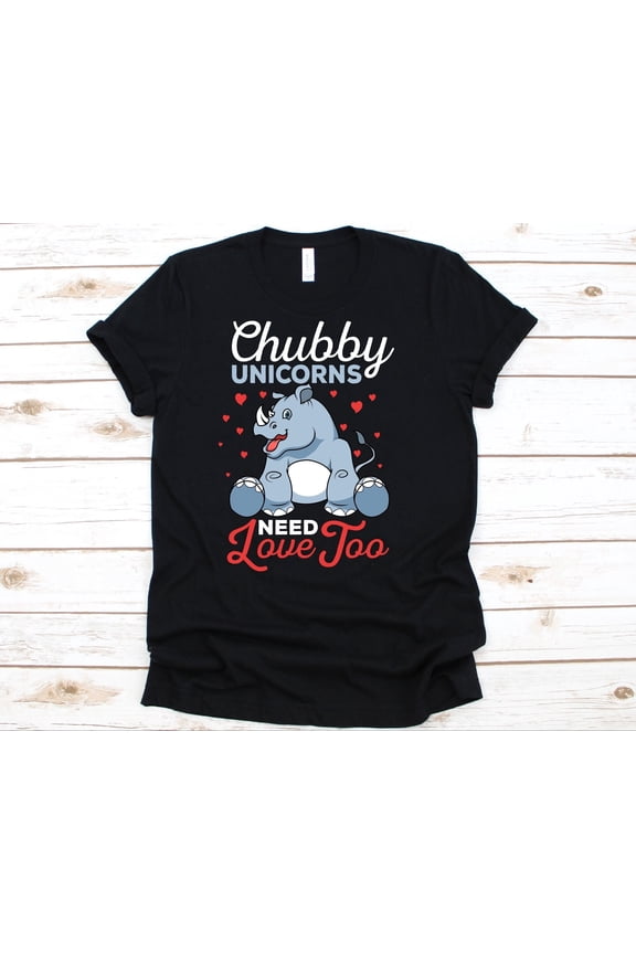 Chubby Unicorns Need Love Too Shirt, Unicorn Rhino T-shirt, Unicorn Lover, Rhino Shirt, Rhinoceros Gift, Africa, Safari Shirt, Rhinoceroses