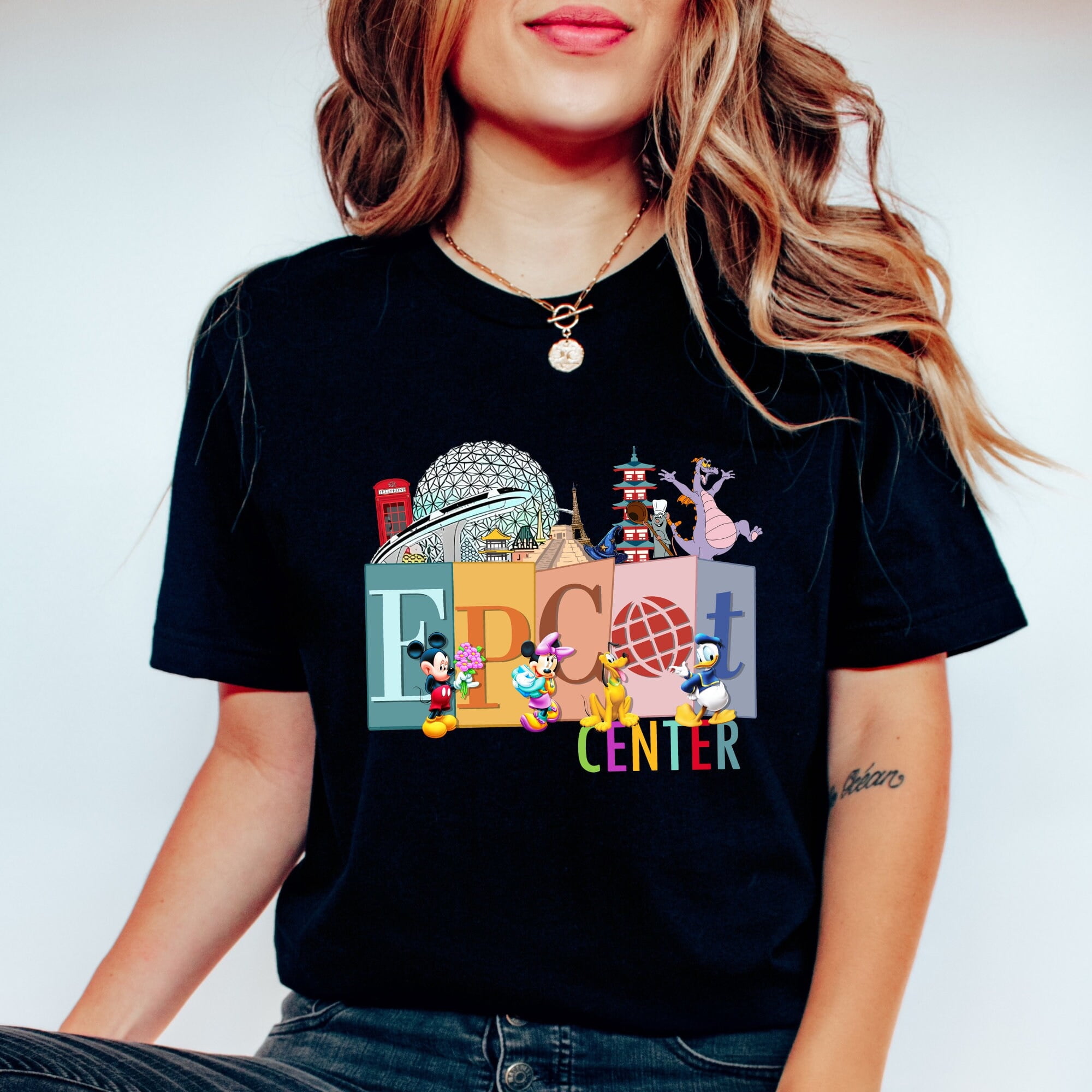 YUHAK Epcot Shirt, World Traveler Shirt, Epcot since 1982, Disney