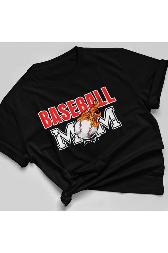 Sports Mom, Game Day, Baseball Mom Tee, Gift For Mom, Best Mom Ever, Mother's Day Gift, Mom Life, Team Mom Gift, Baseball Mama