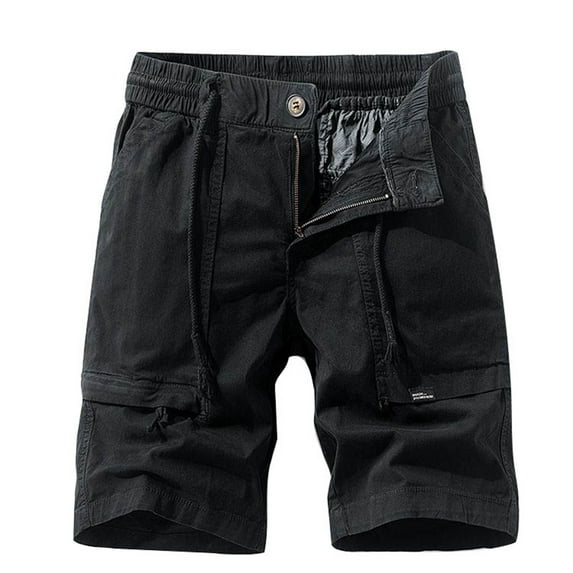 YUHAOTIN Cargo Shorts for Men Slim Fit Men's Casual Cargo Shorts Stretch Waist Shorts Summer Beach Work Shorts Style Ten Compression Shorts Men Big and Tall Mens Basketball Shorts