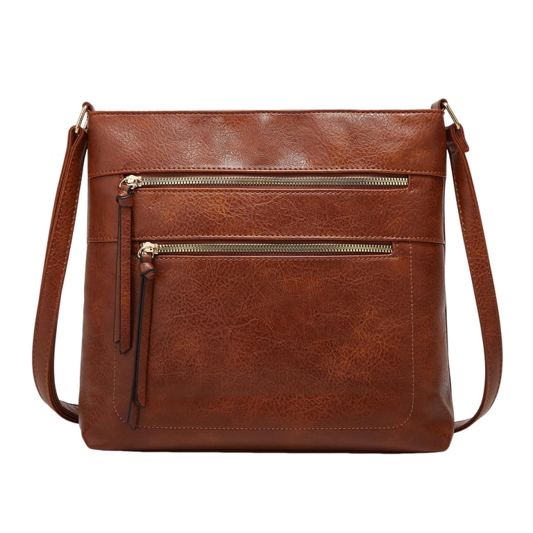 YUHAOTIN Crossbody Purse Ladies Soft Leather Retro Simple  display picture 3