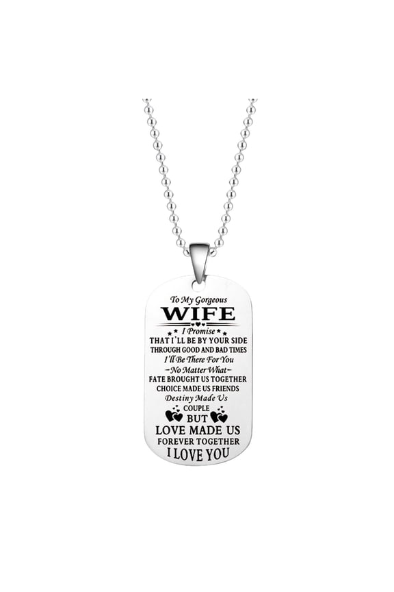 Custom Name Necklace Valentine's Day to My Husband Lady Arm Brand Necklace Couple Wife Gifts From Husband Sun Necklace