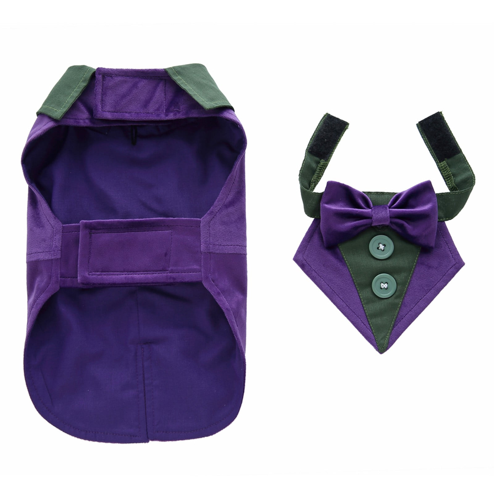 SMALL DOG - Doggy Tuxedo Vest and Pants main image 1
