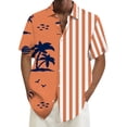 thumbnail image 1 of YUHAOTIN Fishing Shirts Mens Shirt Casual Loose Short Sleeved Beach Shirt Funny Dad Shirts Shirts for Men Fashion Short Sleeve, 1 of 6