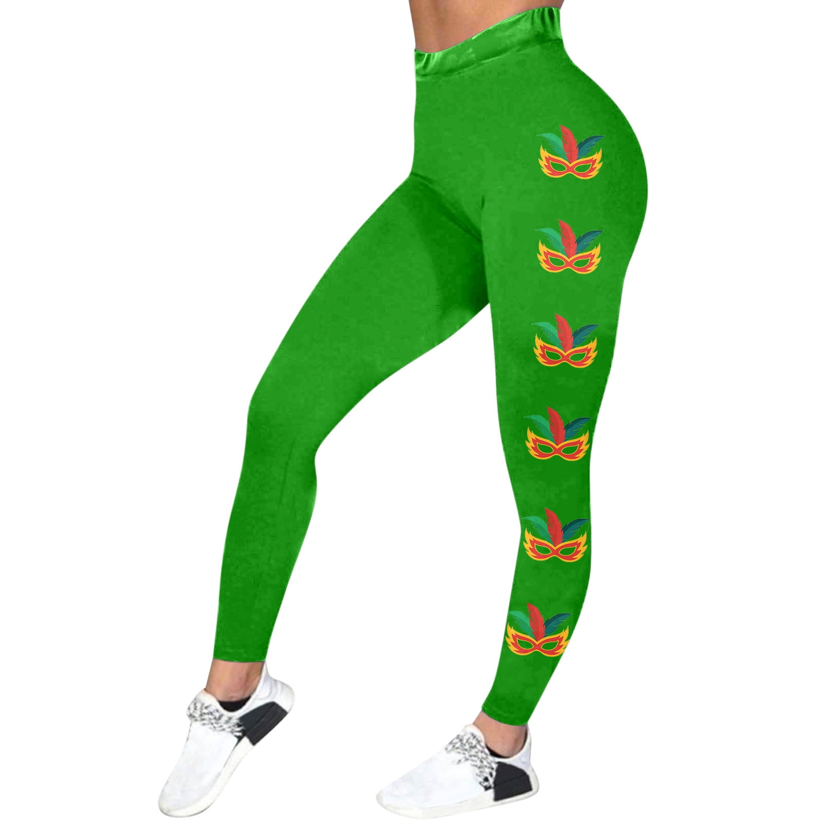 YUHAOTIN Flare Yoga Pants for Women with Pockets Women Print Tights