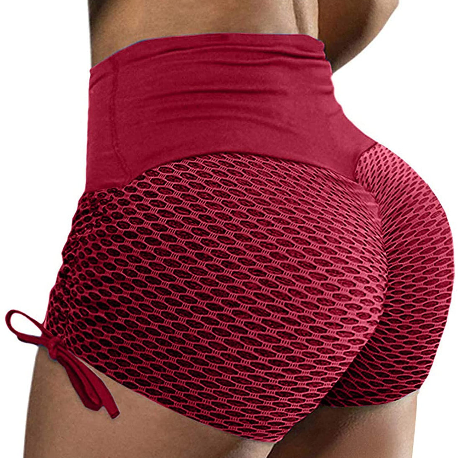 YUHAOTIN Lifting Yoga Pants for Women Pure Color Stitching Strap Super