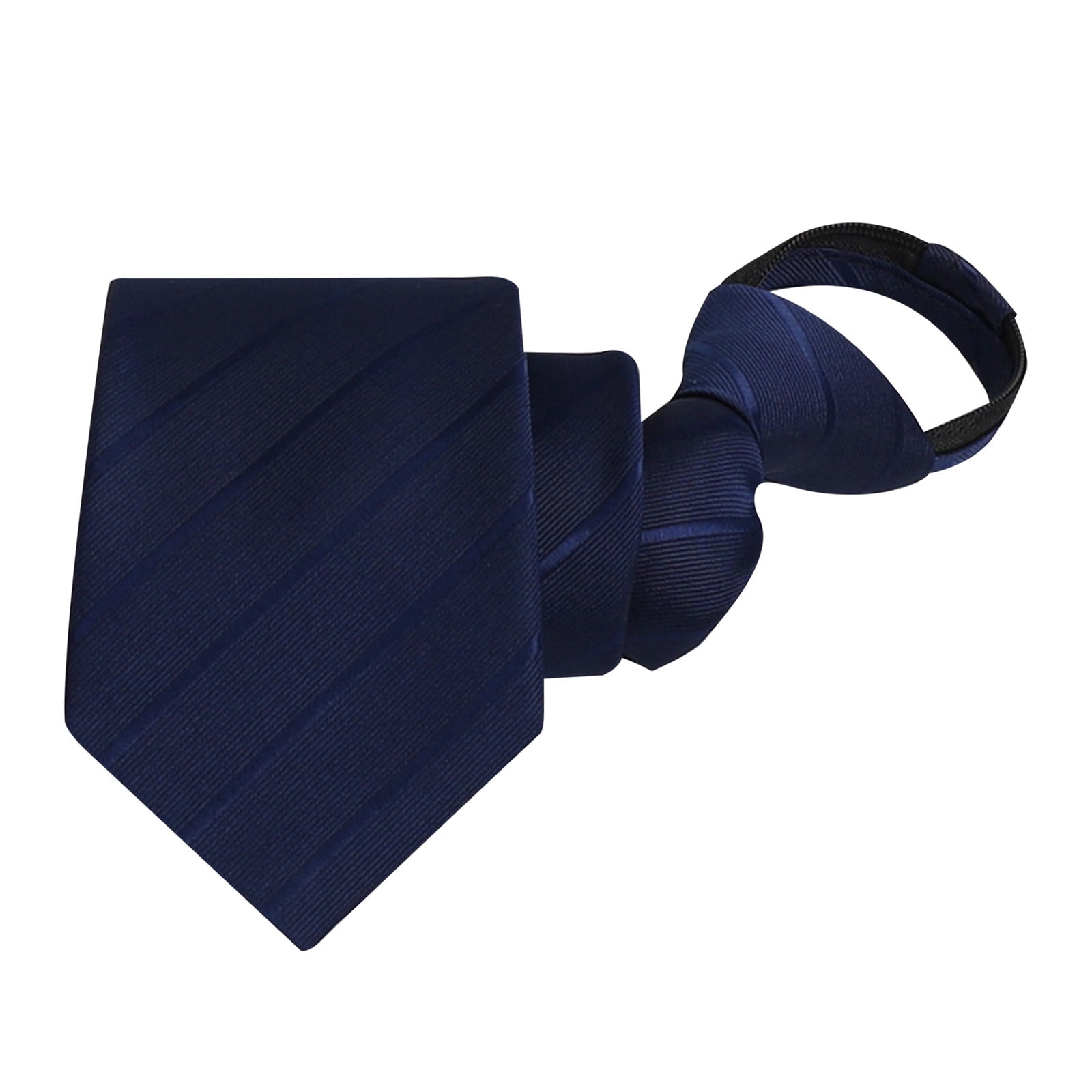 YUHAOTIN Men's Neckties Floral Men's Zipper Tie Woven Jacquard Tie ...