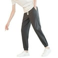 thumbnail image 1 of YUHAOTIN Men's Sweatpants Tall Length 34 Mens Jogger Pants Cotton Men's Loose Straight Cotton Bloomers Summer Casual Pants Men's Breathable Pants, 1 of 3